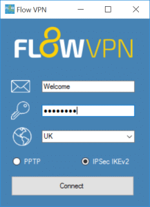 FlowVPN connecté