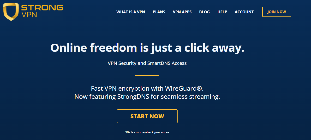 Test de vitesse StrongVPN